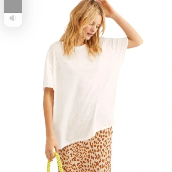 Free People clarity ringer t shirt - Picture 1 of 6